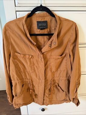 Sanctuary Women's Rust-Tan Utility Jacket